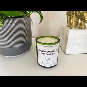 Candle Gift for Boyfriend / Husband / Dad: When This Candle is Lit Shit